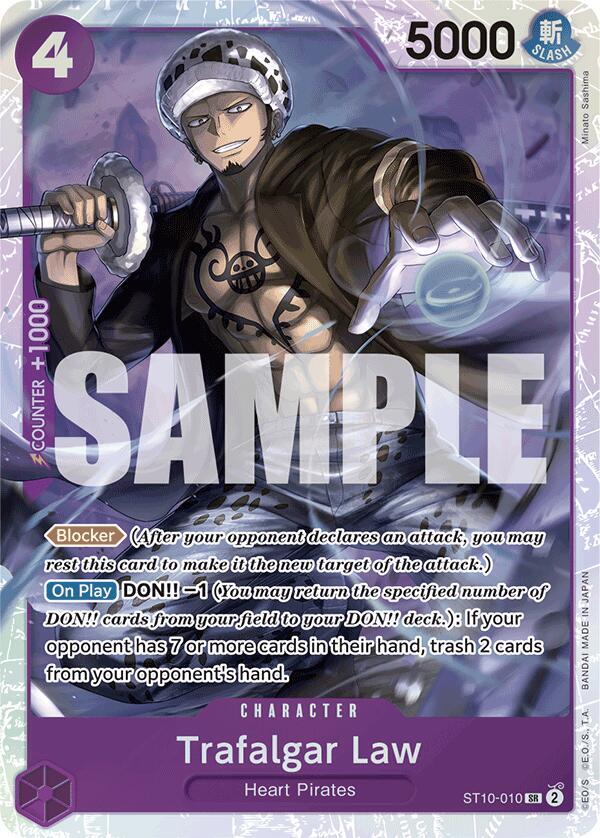 Trafalgar Law (ST10-010) (Reprint) (ST10-010) [Premium Booster -The Best-] | Jack's On Queen