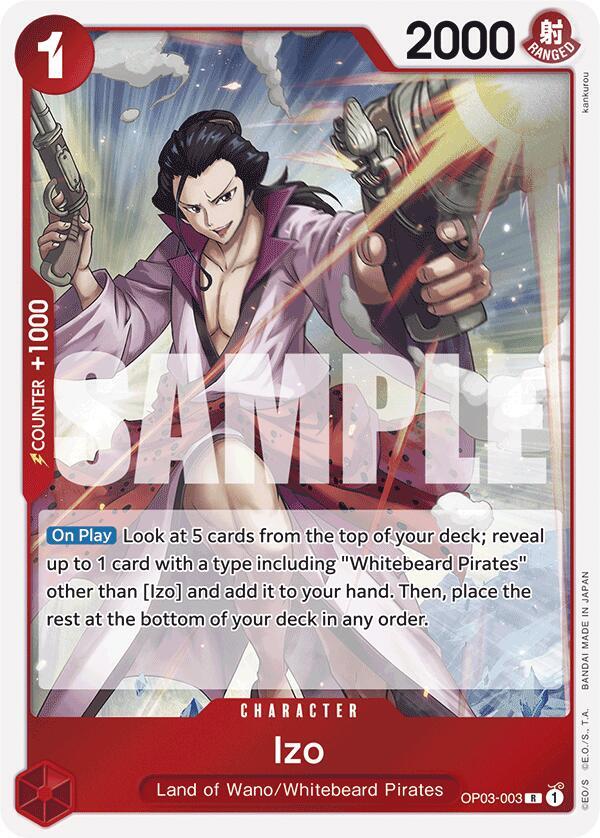 Izo (OP03-003) (Reprint) (OP03-003) [Premium Booster -The Best-] | Jack's On Queen