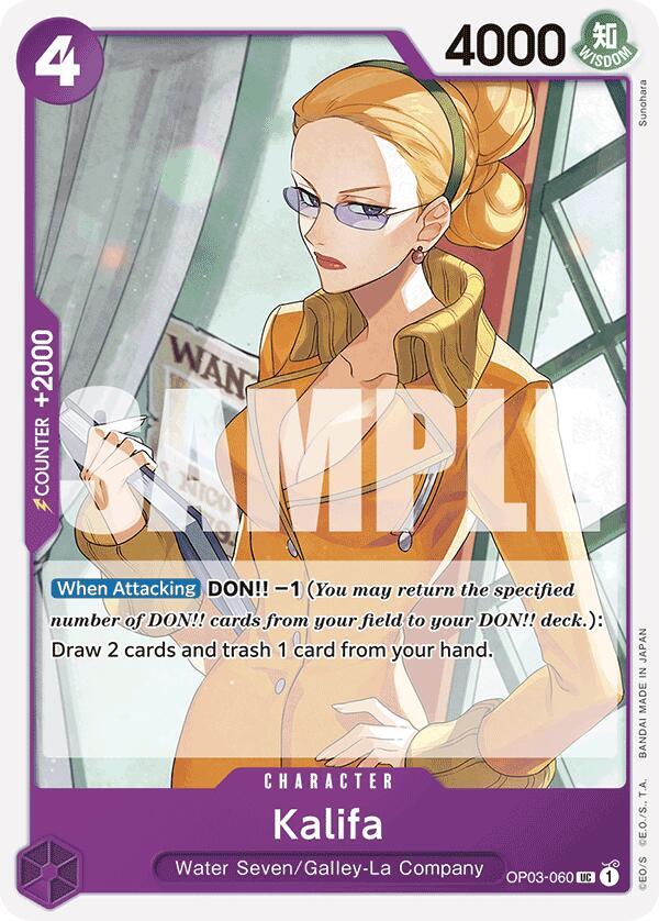 Kalifa (Reprint) (OP03-060) [Premium Booster -The Best-] | Jack's On Queen