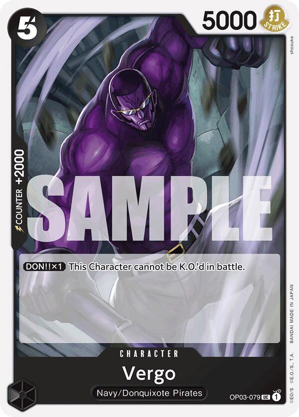Vergo (Reprint) (OP03-079) [Premium Booster -The Best-] | Jack's On Queen