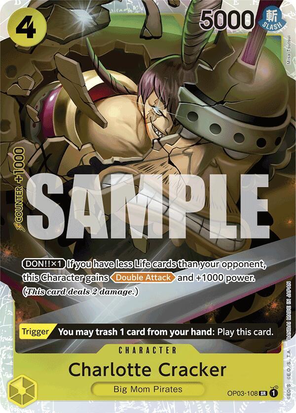 Charlotte Cracker (Reprint) (OP03-108) [Premium Booster -The Best-] | Jack's On Queen