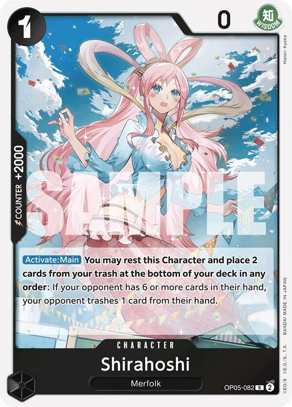 Shirahoshi (OP05-082) (Reprint) (OP05-082) [Premium Booster -The Best-] | Jack's On Queen