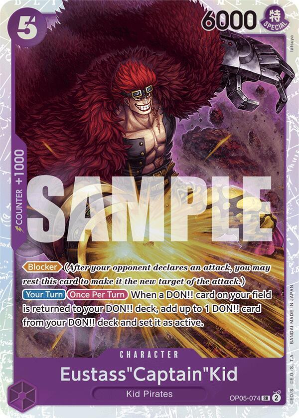 Eustass"Captain"Kid (Reprint) (OP05-074) [Premium Booster -The Best-] | Jack's On Queen