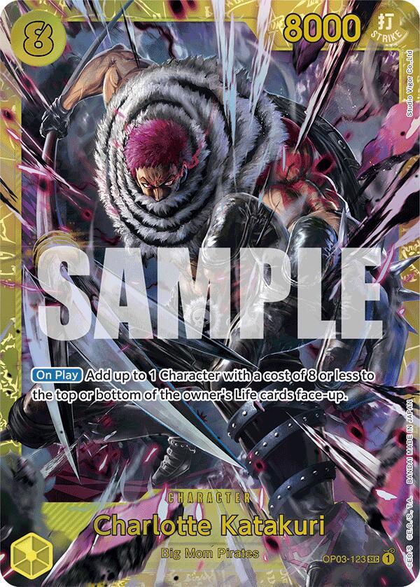 Charlotte Katakuri (Reprint) (OP03-123) [Premium Booster -The Best-] | Jack's On Queen