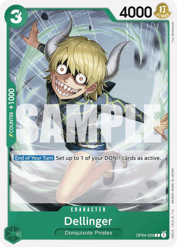 Dellinger (Reprint) (OP04-029) [Premium Booster -The Best-] | Jack's On Queen
