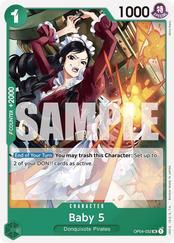Baby 5 (OP04-032) (Reprint) (OP04-032) [Premium Booster -The Best-] | Jack's On Queen