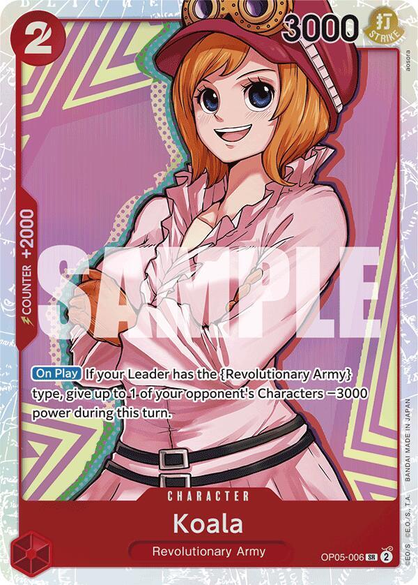 Koala (Reprint) (OP05-006) [Premium Booster -The Best-] | Jack's On Queen