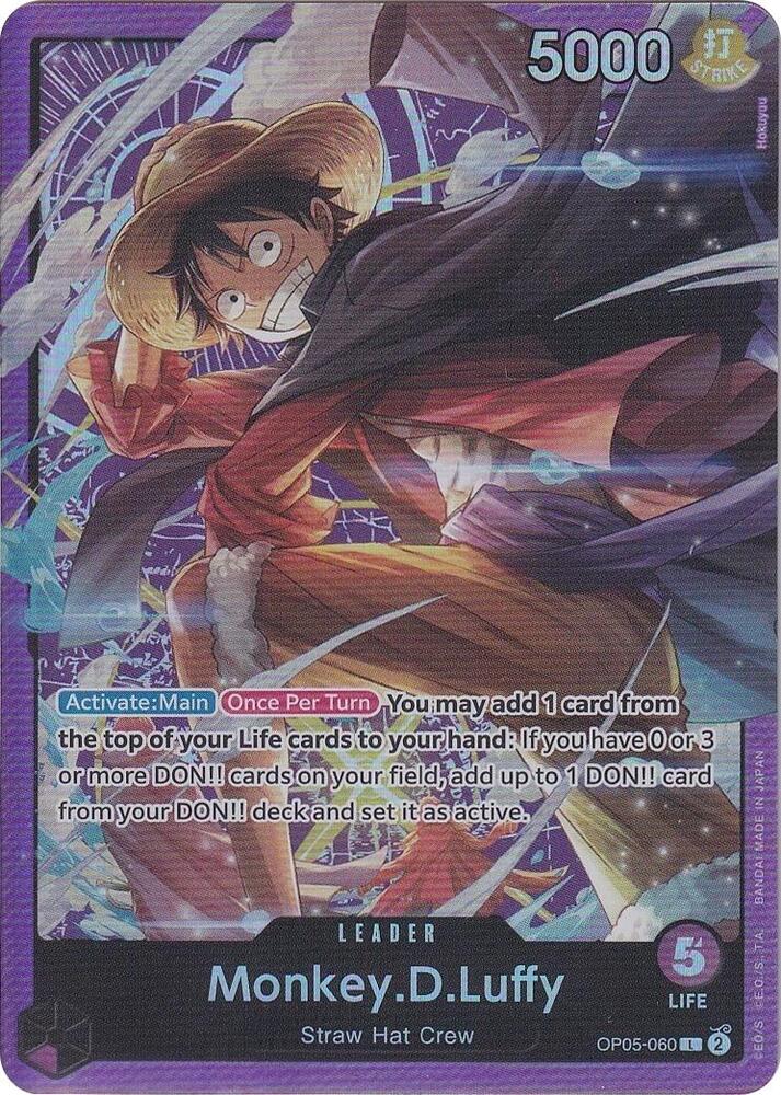 Monkey.D.Luffy (Sound Loader Vol. 1) (OP05-060) [One Piece Promotion Cards] | Jack's On Queen