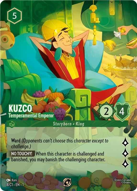 Kuzco - Temperamental Emperor (8) [Disney Lorcana Promo Cards] | Jack's On Queen