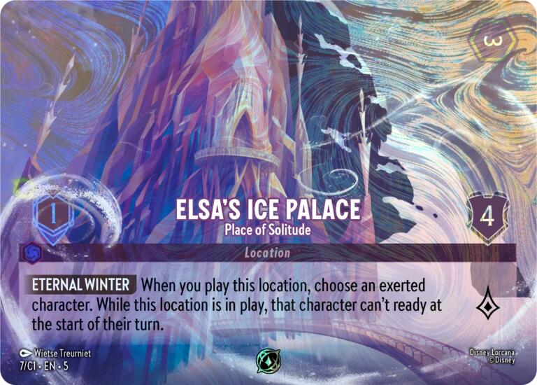 Elsa's Ice Palace - Place of Solitude (7) [Promo Cards] | Jack's On Queen