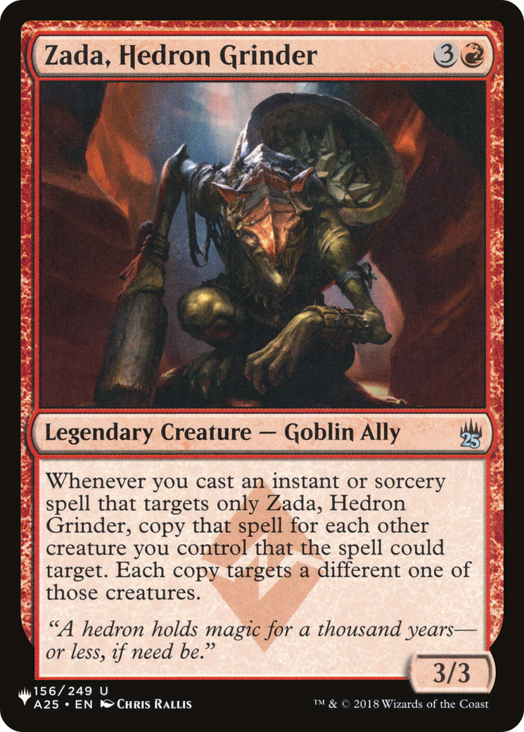 Zada, Hedron Grinder [The List Reprints] | Jack's On Queen