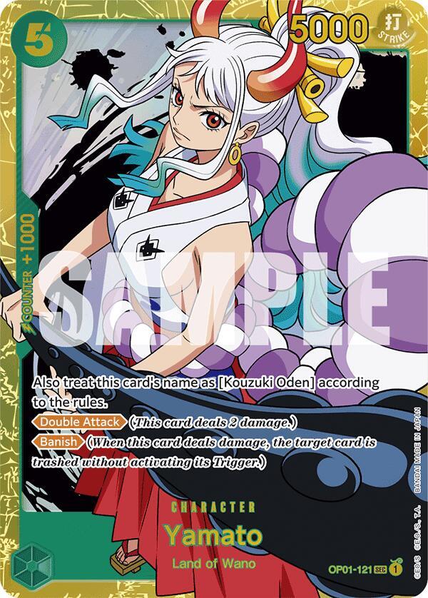 Yamato (OP01-121) (Reprint) (OP01-121) [Premium Booster -The Best-] | Jack's On Queen