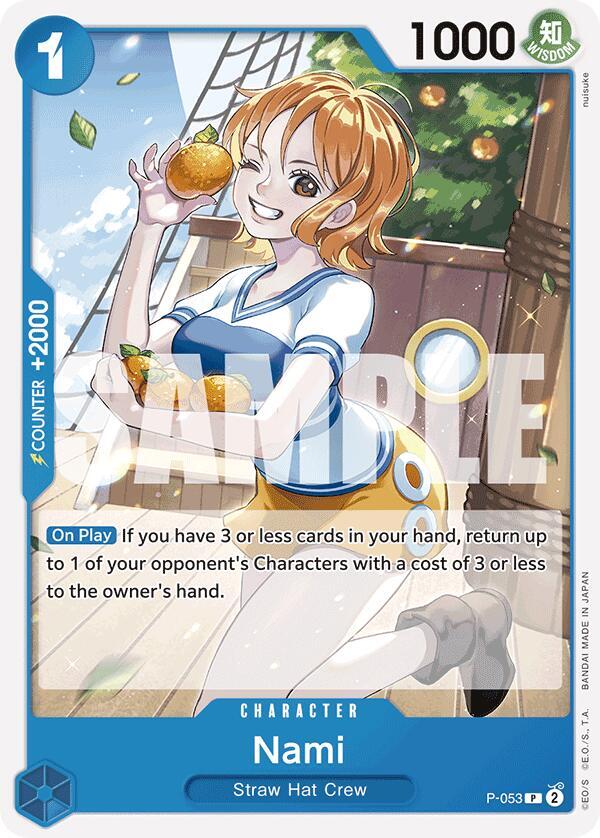 Nami (P-053) (Reprint) (P-053) [Premium Booster -The Best-] | Jack's On Queen