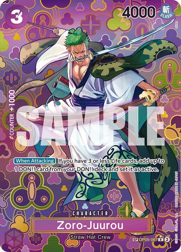 Zoro-Juurou (SP) (OP05-067) [Emperors in the New World] | Jack's On Queen