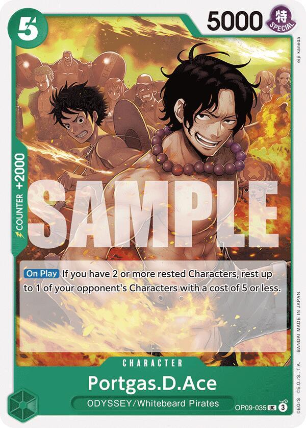 Portgas.D.Ace (OP09-035) [Emperors in the New World] | Jack's On Queen