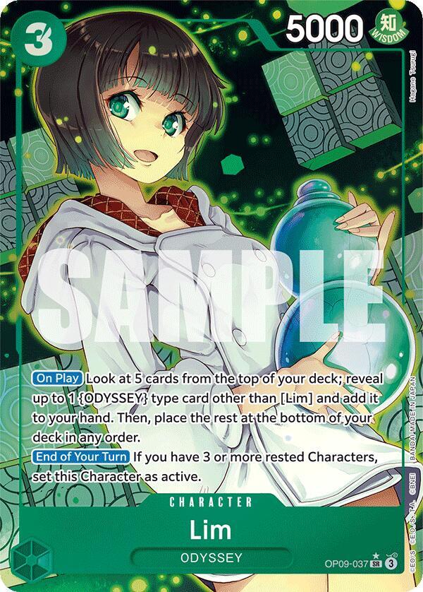 Lim (037) (Parallel) (OP09-037) [Emperors in the New World] | Jack's On Queen