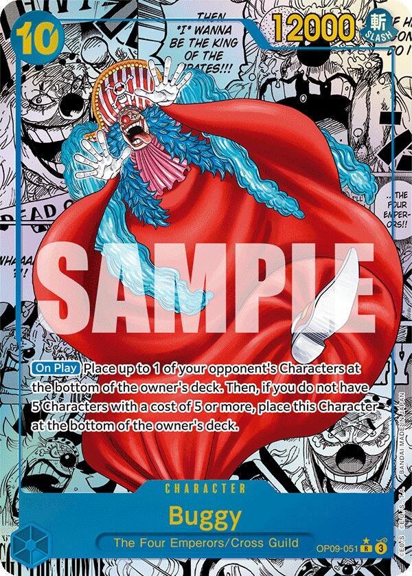 Buggy (051) (Manga) (OP09-051) [Emperors in the New World] | Jack's On Queen