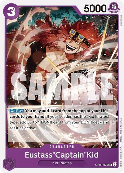 Eustass"Captain"Kid (OP09-075) [Emperors in the New World] | Jack's On Queen