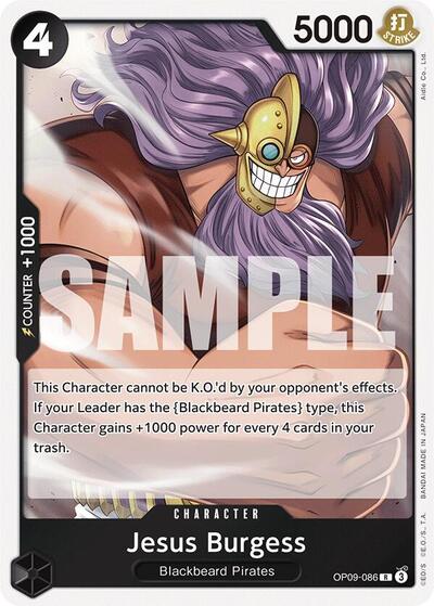 Jesus Burgess (OP09-086) [Emperors in the New World] | Jack's On Queen