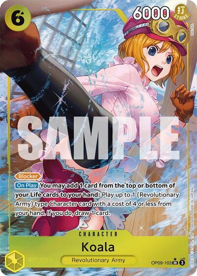 Koala (Parallel) (OP09-103) [Emperors in the New World] | Jack's On Queen