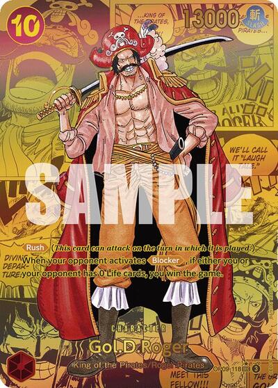 Gol.D.Roger (Manga) (OP09-118) [Emperors in the New World] | Jack's On Queen