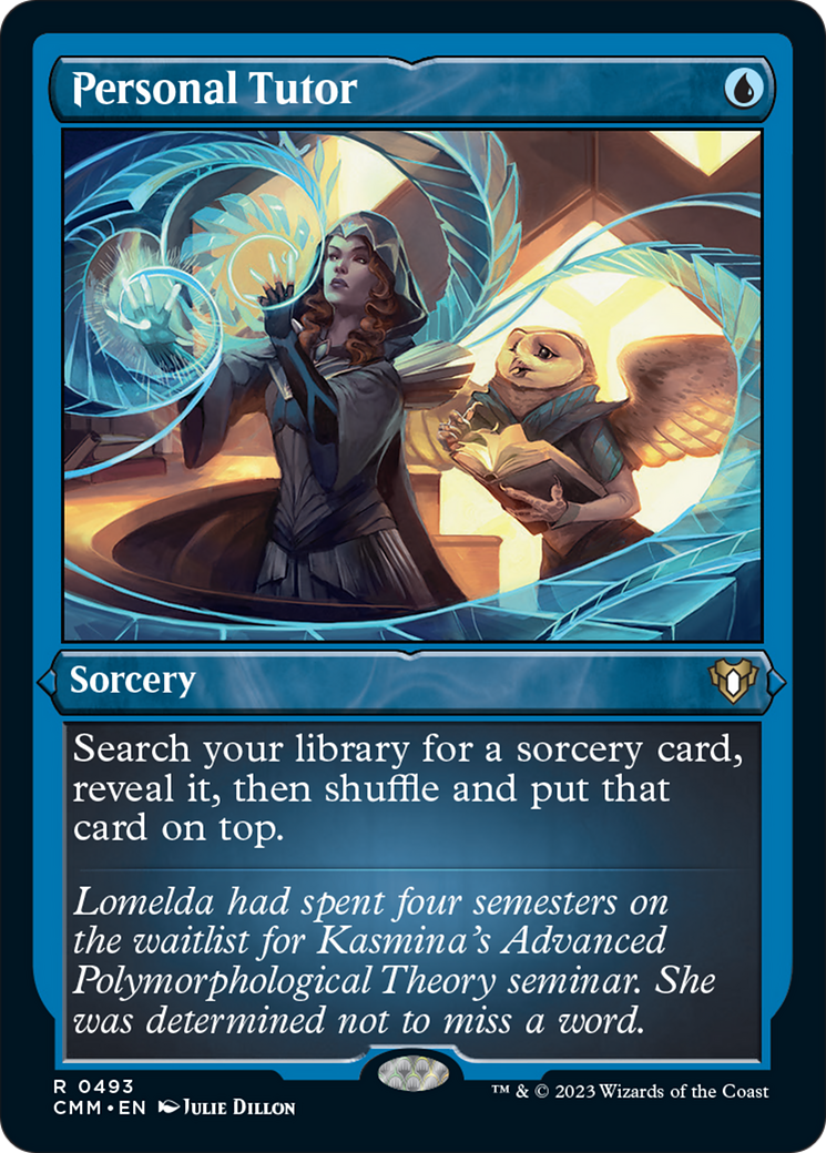 Personal Tutor (Foil Etched) [Commander Masters] | Jack's On Queen