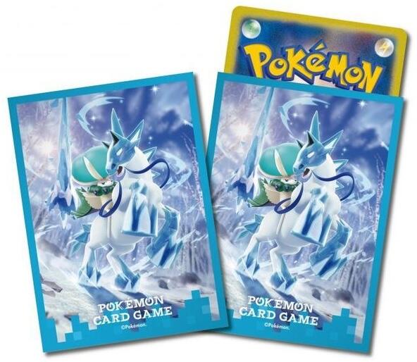 Card Sleeves - Ice Rider Calyrex (64-Pack) (Pokemon Center Japan Exclusive) | Jack's On Queen