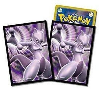 Card Sleeves - Mewtwo v2 (64-Pack) (Pokemon Center Japan Exclusive) | Jack's On Queen