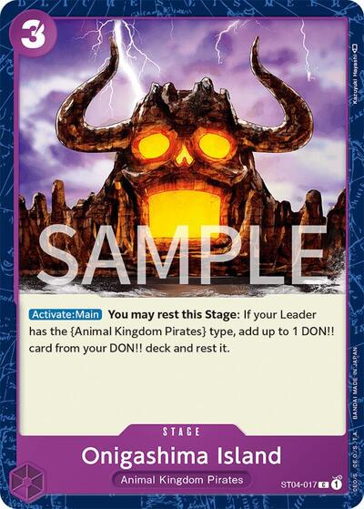 Onigashima Island (ST04-017) [Revision Pack Cards] | Jack's On Queen