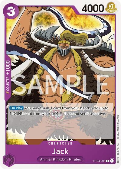 Jack (ST04-008) [Revision Pack Cards] | Jack's On Queen