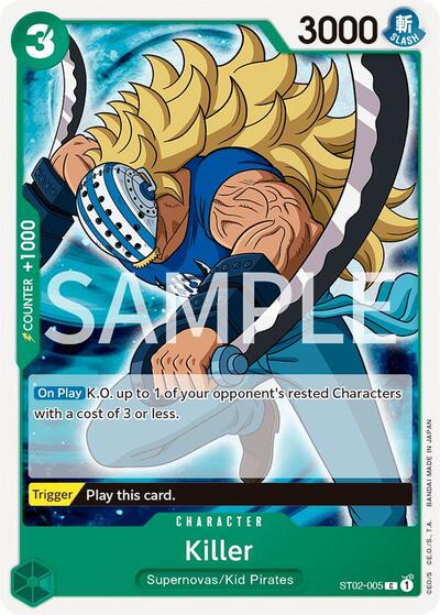 Killer (ST02-005) [Revision Pack Cards] | Jack's On Queen
