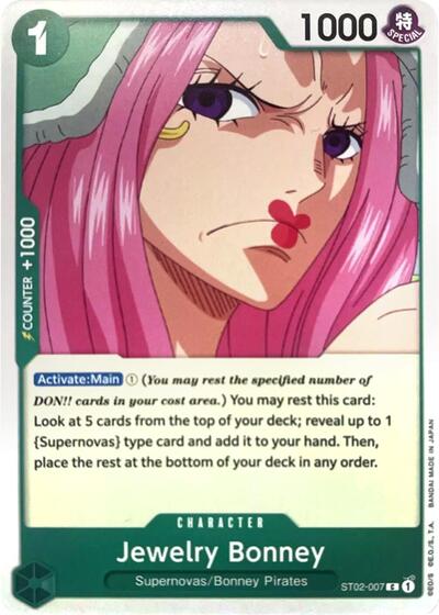 Jewelry Bonney (ST02-007) [Revision Pack Cards] | Jack's On Queen