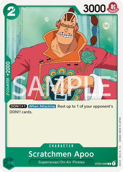 Scratchmen Apoo (ST02-008) [Revision Pack Cards] | Jack's On Queen