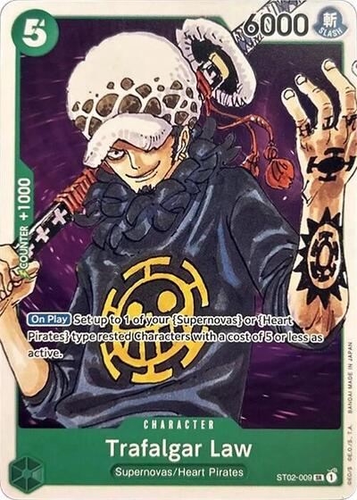 Trafalgar Law (ST02-009) [Revision Pack Cards] | Jack's On Queen
