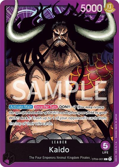 Kaido (001) (ST04-001) [Revision Pack Cards] | Jack's On Queen