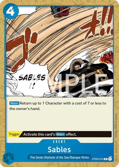Sables (ST03-015) [Revision Pack Cards] | Jack's On Queen