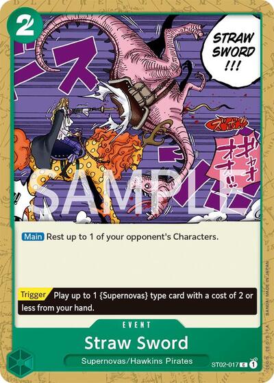 Straw Sword (ST02-017) [Revision Pack Cards] | Jack's On Queen