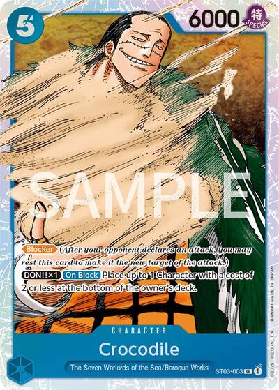 Crocodile (003) (ST03-003) [Revision Pack Cards] | Jack's On Queen