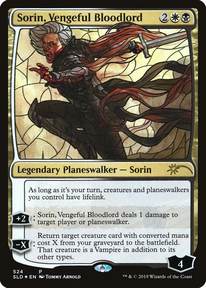 Sorin, Vengeful Bloodlord (Stained Glass) [Secret Lair Drop Promos] | Jack's On Queen