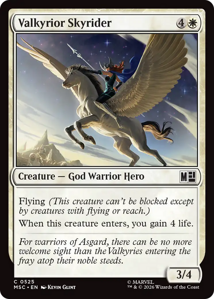 Valkyrior Skyrider [Marvel Super Heroes Commander] | Jack's On Queen