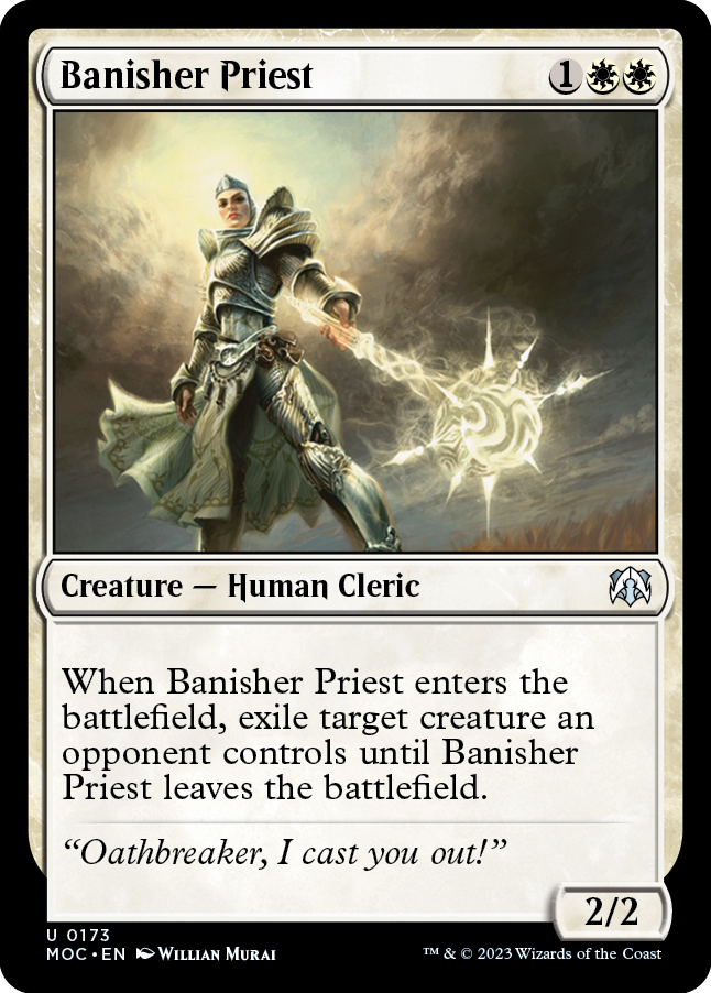Banisher Priest [March of the Machine Commander] | Jack's On Queen