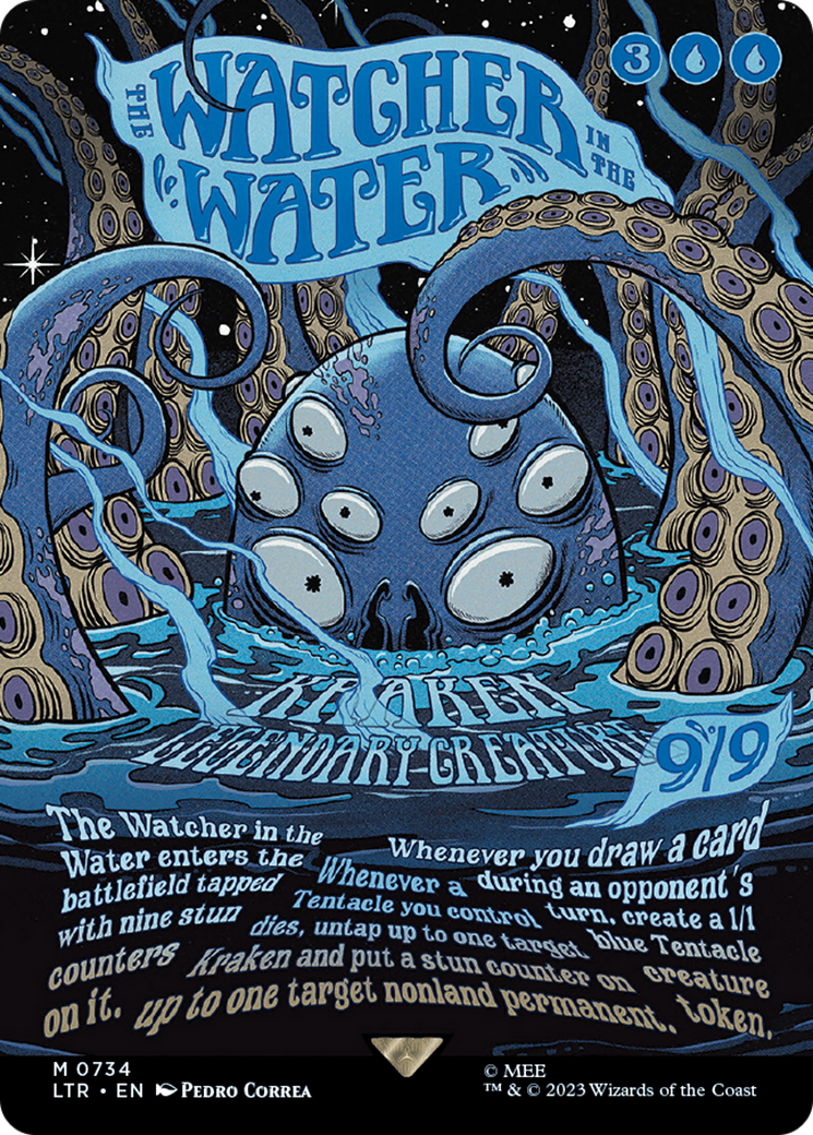 The Watcher in the Water (Borderless Poster) [The Lord of the Rings: Tales of Middle-Earth] | Jack's On Queen