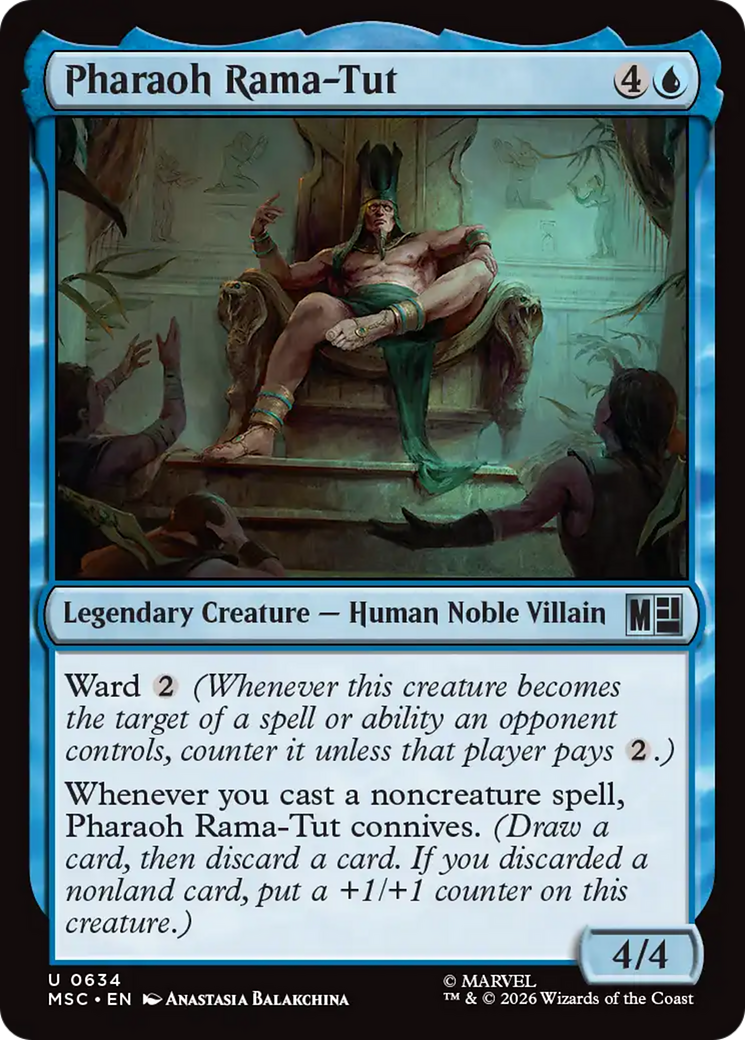 Pharaoh Rama-Tut [Marvel Super Heroes Commander] | Jack's On Queen