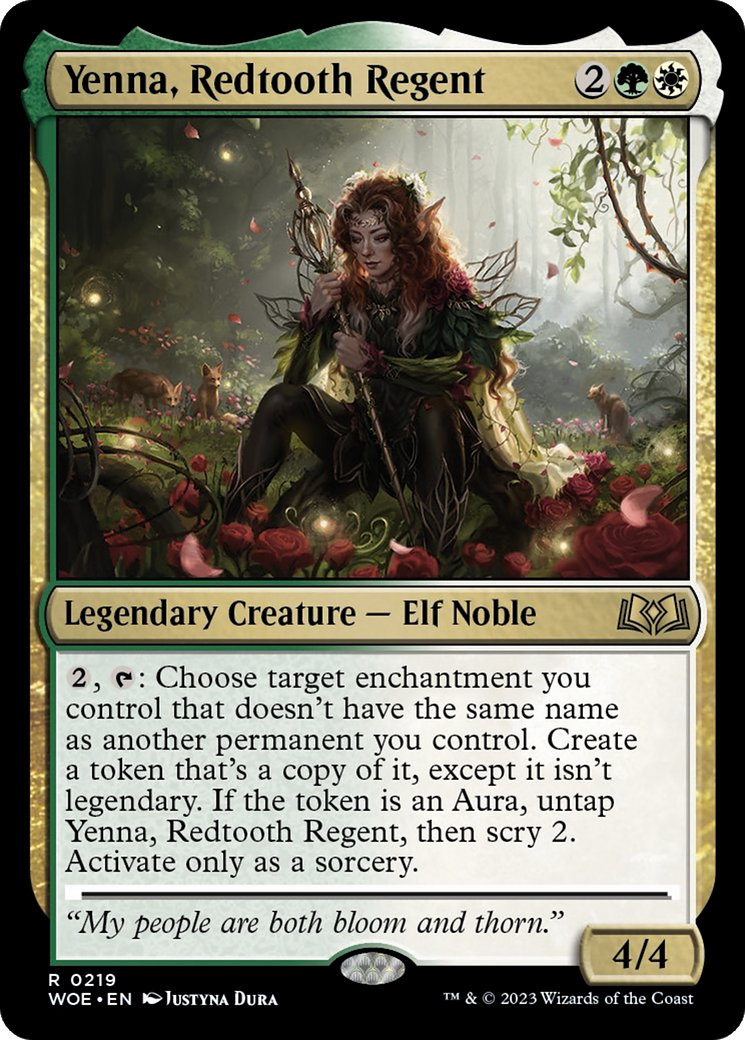 Yenna, Redtooth Regent [Wilds of Eldraine] | Jack's On Queen