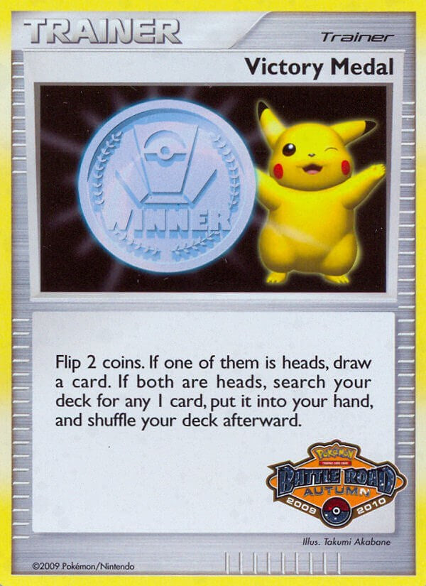 Victory Medal (2009-2010) (Battle Road Autumn) [League & Championship Cards] | Jack's On Queen