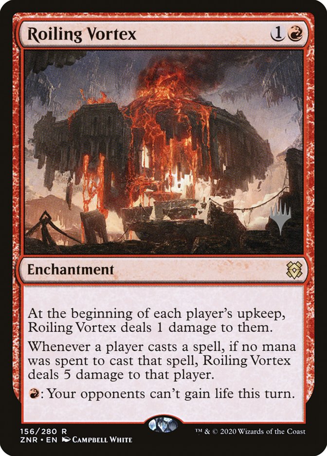 Roiling Vortex (Promo Pack) [Zendikar Rising Promos] | Jack's On Queen