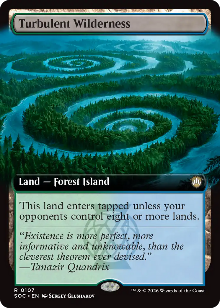 Turbulent Wilderness (Extended Art) [Secrets of Strixhaven Commander] | Jack's On Queen