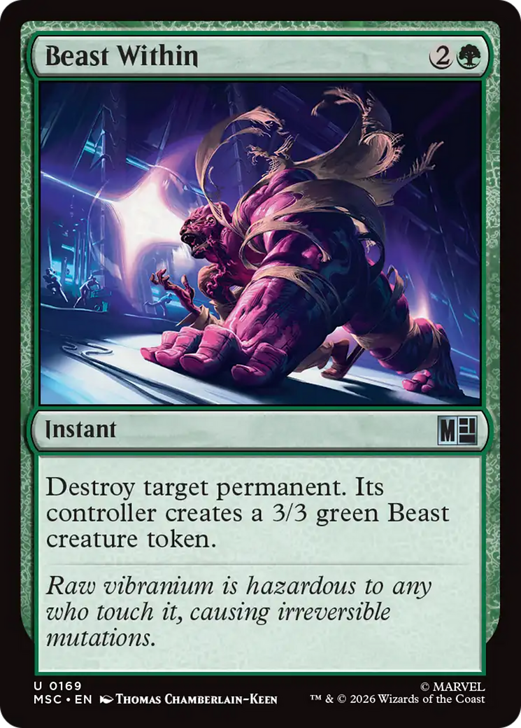 Beast Within [Marvel Super Heroes Commander] | Jack's On Queen