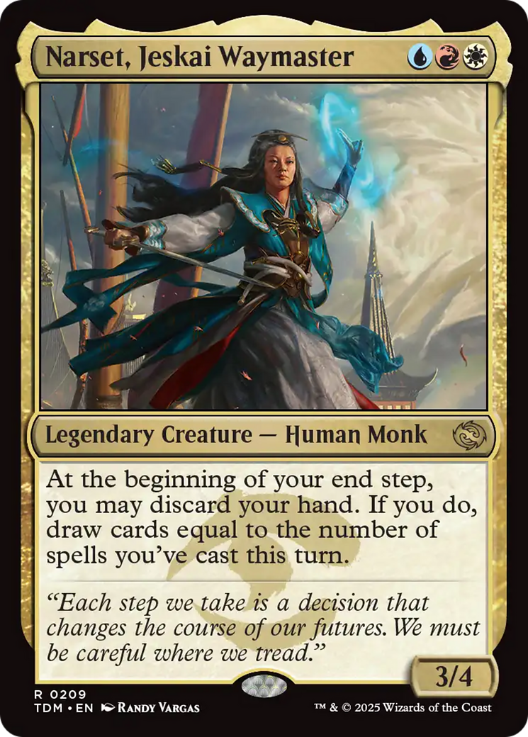Narset, Jeskai Waymaster [Tarkir: Dragonstorm] | Jack's On Queen