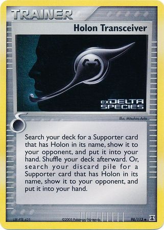 Holon Transceiver (98/113) (Stamped) [EX: Delta Species] | Jack's On Queen